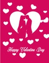 Valentine day love couple gift