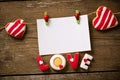 Valentine day message Royalty Free Stock Photo