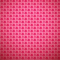 Valentine day pattern with shadow. Vector illustration Royalty Free Stock Photo