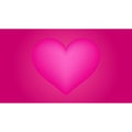 Valentine day screen savers. Pink love vector illustration