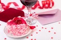 Valentine day still-life Royalty Free Stock Photo