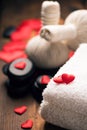 Valentine day. Wellness decoration