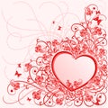 Valentine design.