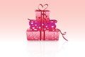 Valentine gift boxes