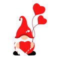 Valentine Gnome - Love Gnome - Valentines Decorative