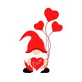 Valentine Gnome - Love Gnome - Valentines Decorative