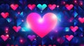 valentine graphic heart background