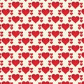 Valentine and Heart Seamless Pattern Background,Heart Pattern Vector Art, Icons, and Graphics Royalty Free Stock Photo