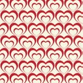Valentine and Heart Seamless Pattern Background,Heart Pattern Vector Art, Icons, and Graphics Royalty Free Stock Photo