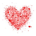 Valentine heart shape for your design Royalty Free Stock Photo