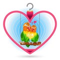 Valentine Love Bird Royalty Free Stock Photo