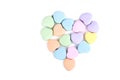 Valentine Mosaic Candy Heart