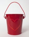 Valentine Pail Royalty Free Stock Photo