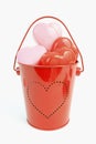 Valentine Pail Royalty Free Stock Photo