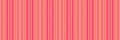 Valentine pattern texture stripe, sixties background vector lines. Contour textile vertical fabric seamless in red and yellow