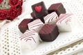 Valentine Petit Fours Royalty Free Stock Photo