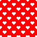 Valentine pixel seamless pattern.