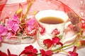Valentine raspberry tee