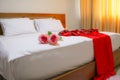 Valentine romanti hotel Royalty Free Stock Photo