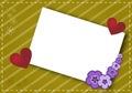 Valentine's card2 Royalty Free Stock Photo