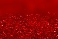 Valentine`s day abstract background. Many red hearts Royalty Free Stock Photo