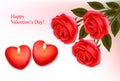 Valentine`s day background. Royalty Free Stock Photo