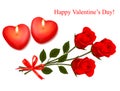 Valentine`s day background. Royalty Free Stock Photo