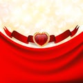 Valentine`s day background Royalty Free Stock Photo