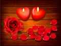 Valentine`s day background. Royalty Free Stock Photo