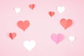 Valentine\'s day backgrounds. Templates to convey our love. Royalty Free Stock Photo