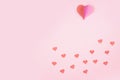 Valentine\'s day backgrounds. Templates to convey our love.