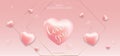 Valentine`s day baner for online and offline use