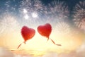 Valentine`s Day banner Royalty Free Stock Photo