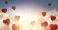 Valentine`s Day banner Royalty Free Stock Photo