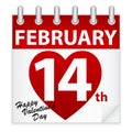 Valentine's Day Calendar