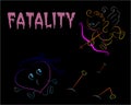 Valentine`s Day Card - Cupid shoots a Heart FATALITY