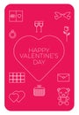 Valentine`s Day Card