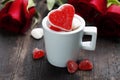 Valentine's day composition Royalty Free Stock Photo