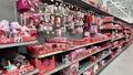 Valentines Day 2023 Display and Decorations at Walmart Store in San Diego, CA