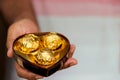 Man Giving Heart Shape Luxury Chocolate Gift Box Royalty Free Stock Photo