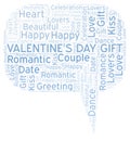 Valentine's Day Gift word cloud