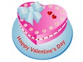 Valentine`s Day Heart Cake