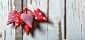 Valentine`s Day Hearts. close up Royalty Free Stock Photo