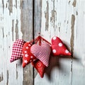 Valentine`s Day Hearts. close up Royalty Free Stock Photo