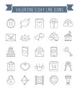 Valentine`s Day Icons