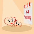 Valentine`s Day, the picture