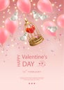 Valentine`s day poster