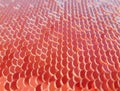 Red background, abstract in the form of scales Royalty Free Stock Photo