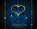 Valentine`s Day Restaurant Menu Template Background for Romantic Dinner Royalty Free Stock Photo