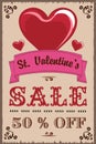 Valentine`s Day Sale Vintage comics retro western